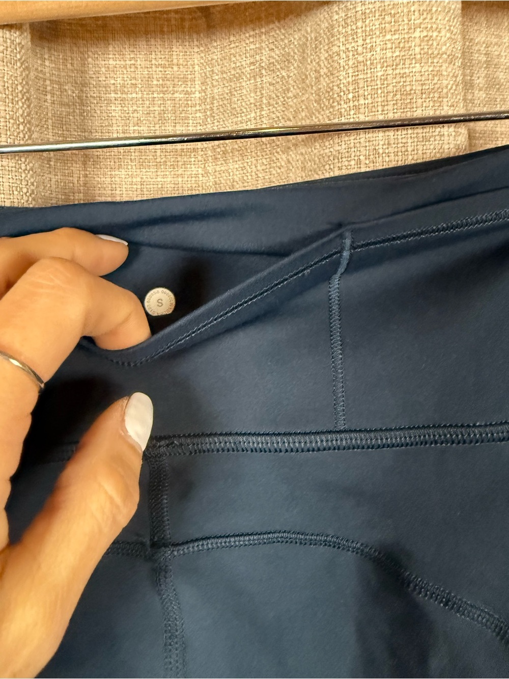Lululemon Fast and Free High-Rise 7/8 Tight 24” Asia Fit True Navy S - Picture 7 of 12
